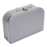 Kinderkoffertjes Effen - 25 cm - Diverse kleuren (25-7810)